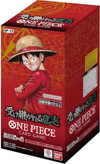 ONE PIECEカードゲーム ブースターパック「受け継がれる意志」 [OP-13] パッケージ画像